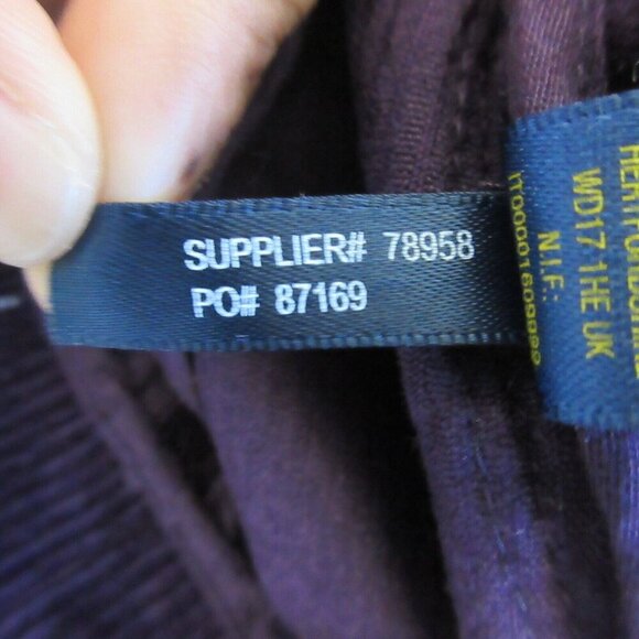 Ralph Lauren Rugby Women's Corduroy Blazer 6 Purple Cotton Vtg Luxury Career 628 - Picture 4 of 12